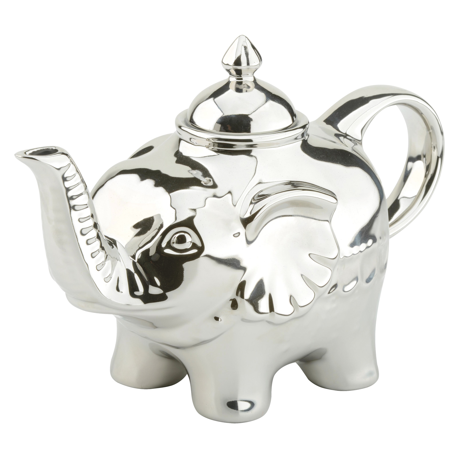 Elephant Teapot Platinum