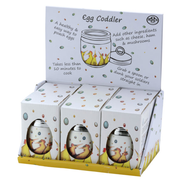 Raining Eggs Coddler by Clare Mackie