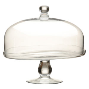 Simplicity Cake Stand with Round Dome