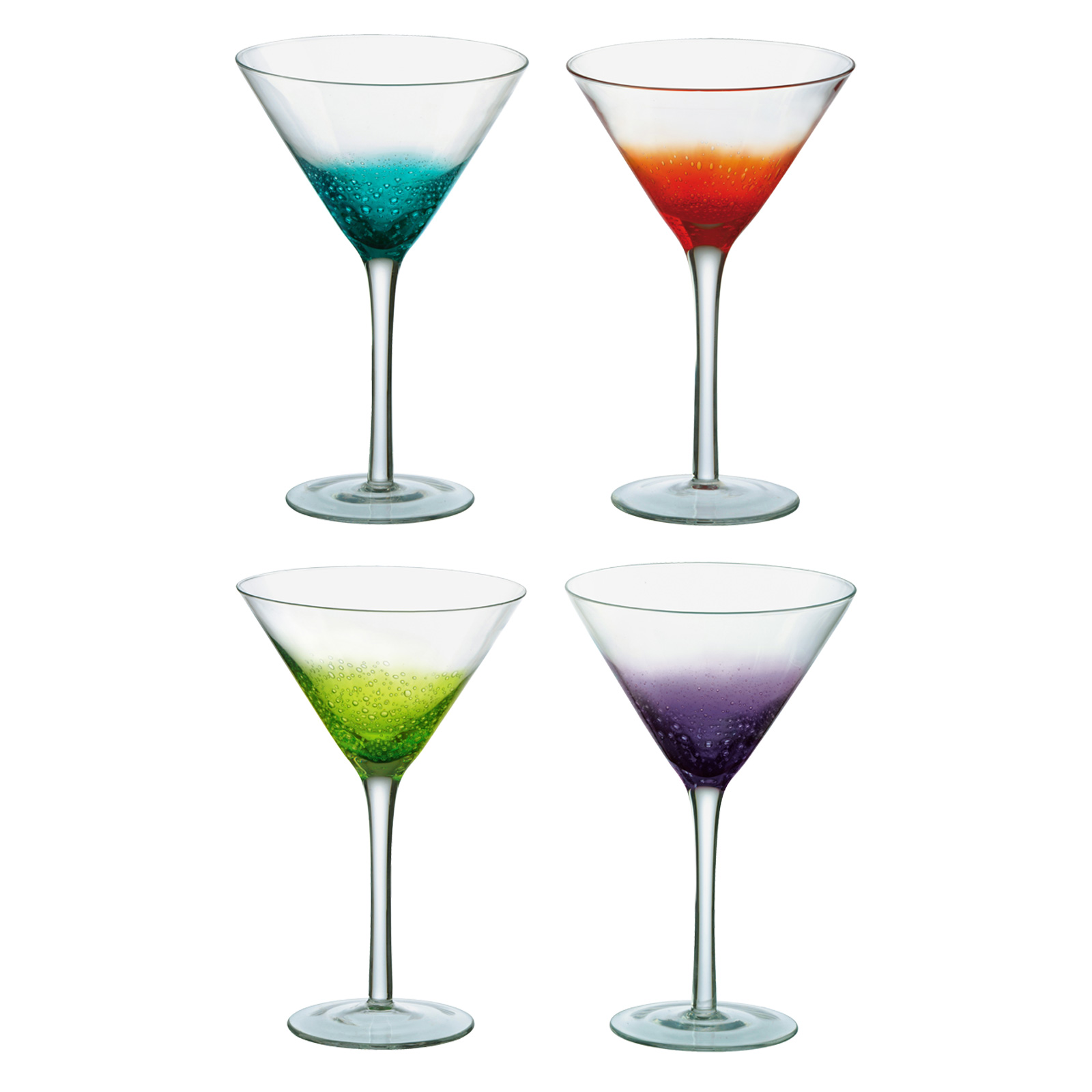 Set of 4 Fizz Cocktail Glasses
