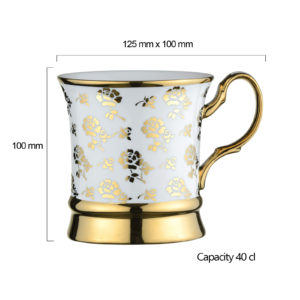 Acanthus Mug Platinum