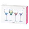 Set of 4 Speckle Wine Glasses
