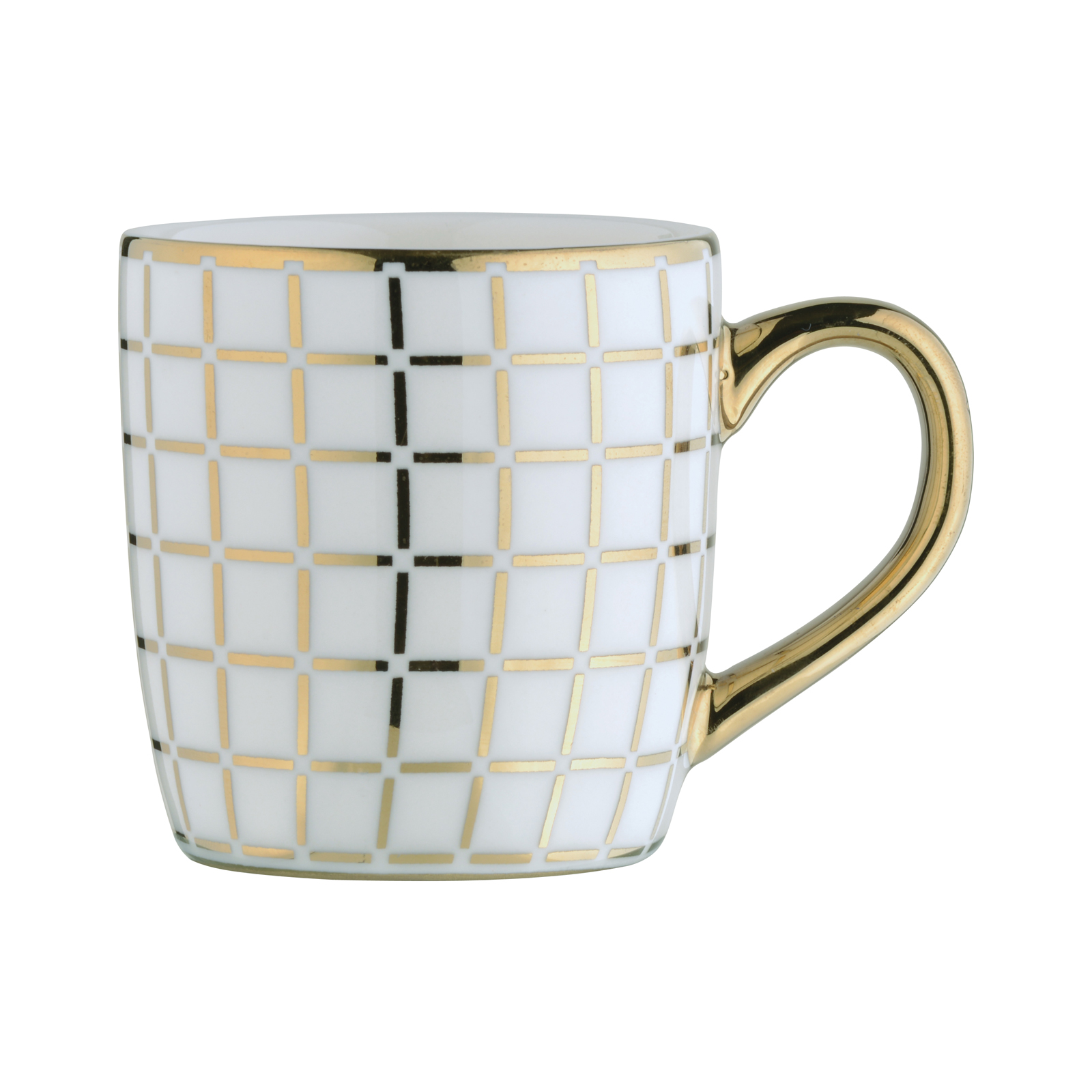 Lattice Espresso Mug Gold