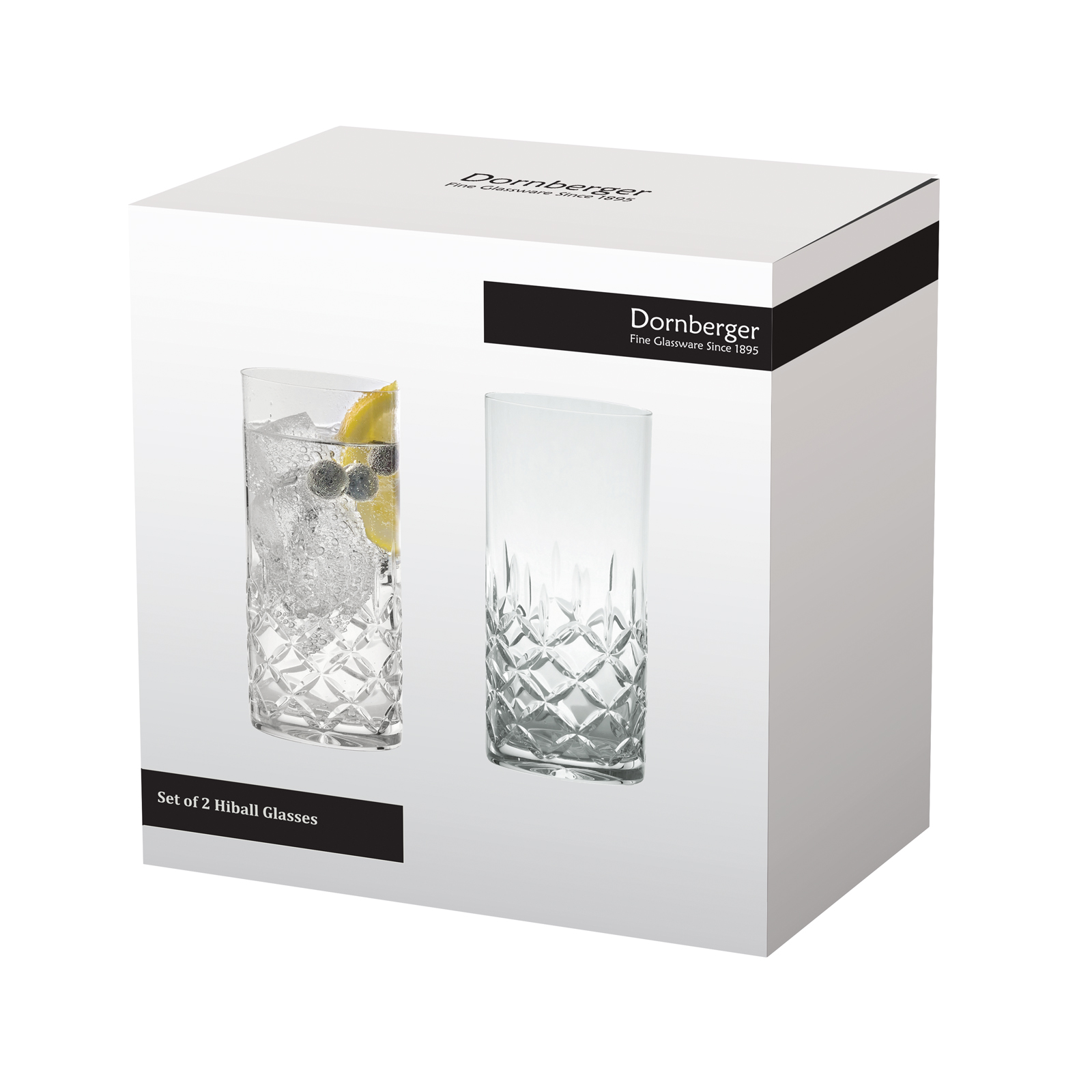 The DRH Collection Dorchester Lead Crystal Brandy Glasses