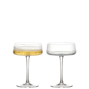 Set of 2 Empire Margarita Glasses